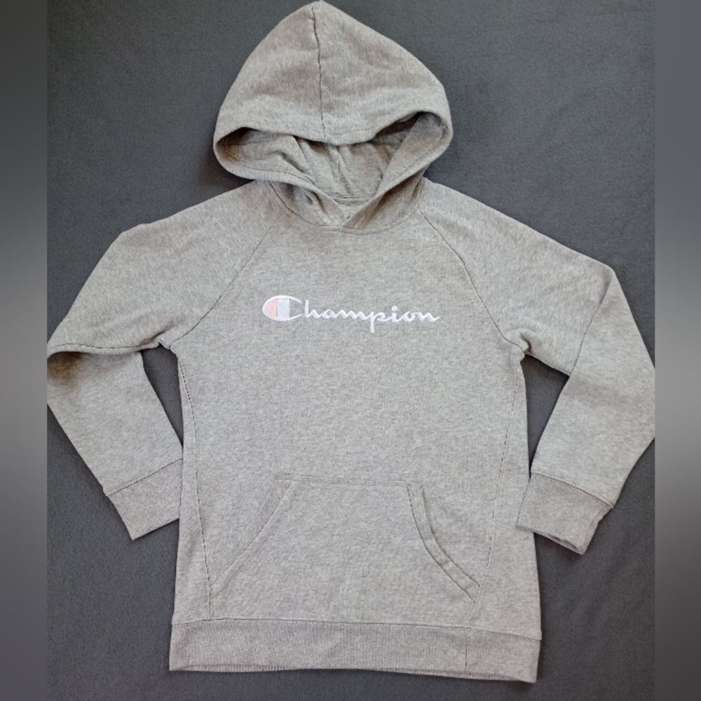 Champion Gray Hoodie Size Large